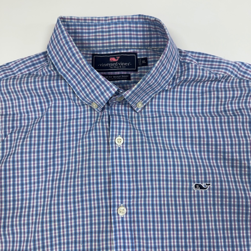 Vineyard Vines Slim Fit Whale Shirt - Size XL